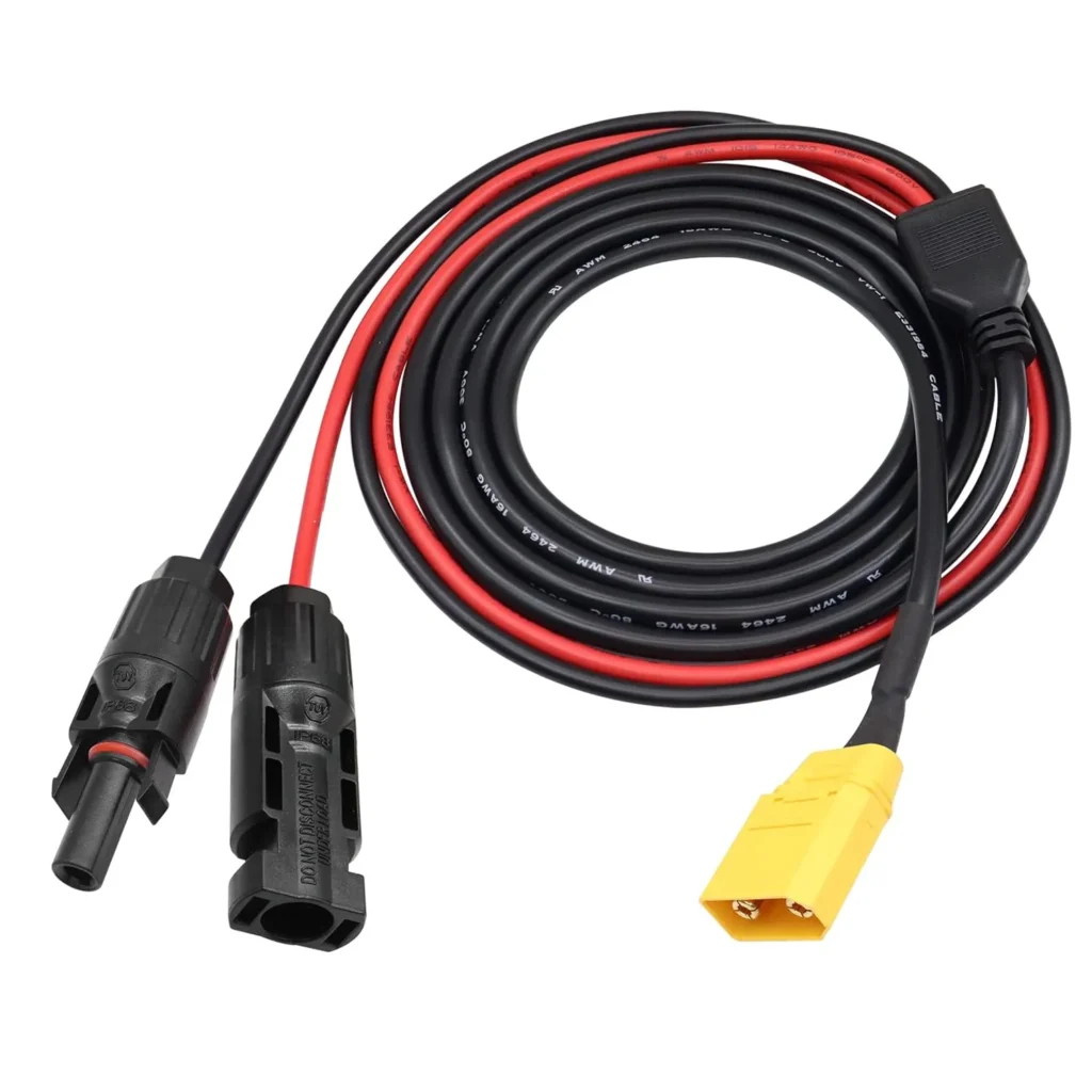 cables xt90 mc4 - Giordano R Energy - energies renouvelables au service du confort et de la planète - Câble adaptateur XT90-MC4