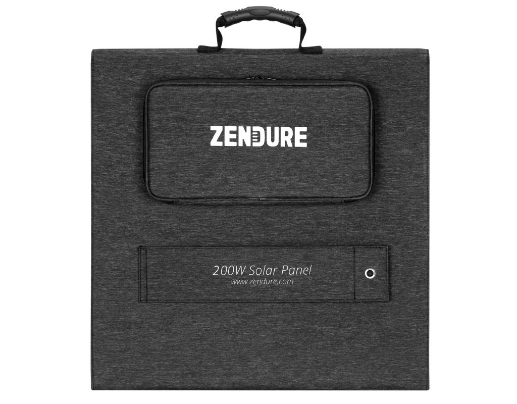 Panneau pliable 200w Zendure1 - Giordano R Energy - energies renouvelables au service du confort et de la planète - Panneau solaire 200W pliable Zendure